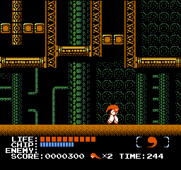 Kabuki Quantum Fighter screenshot 4 for NES